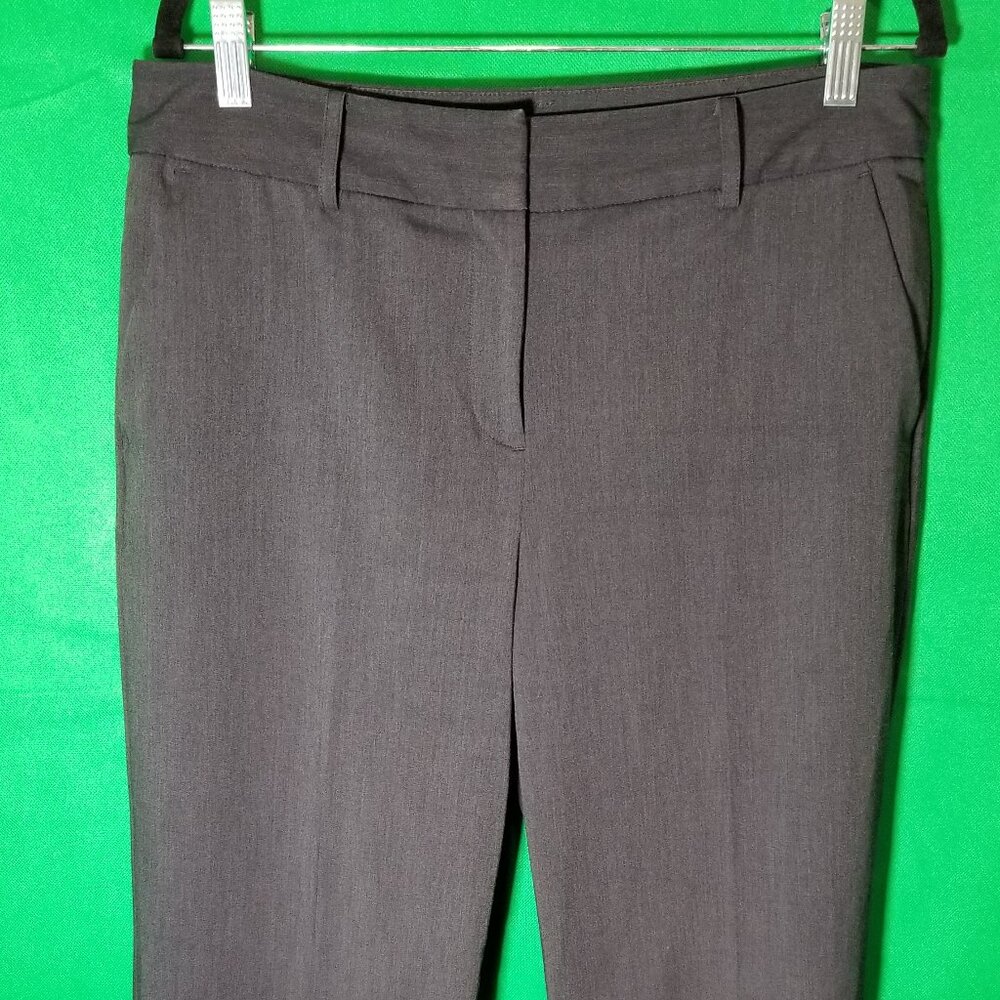 Liz Claiborne Women Size 10 Pants Gray Sophie Classic Essential Office Business